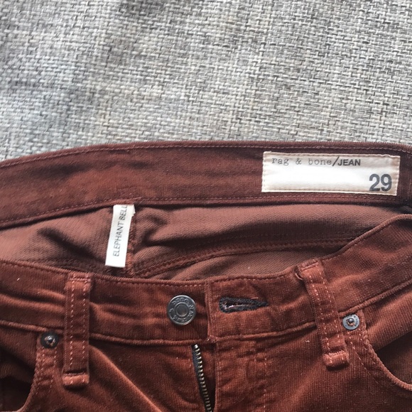Rust Rag and Bone pants - Picture 3 of 4